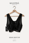Utopia Galaxy Mesh Top (Cropped)